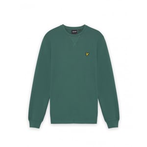 Lyle and Scott Ml424vog crew neck everglade w130 heren sweater
