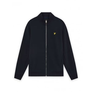 Lyle and Scott Ml2416v oique zip thtough dark navy z271 sweater cardigan