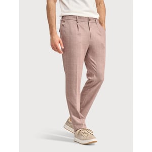 Blue Industry De ruitmotief chino |