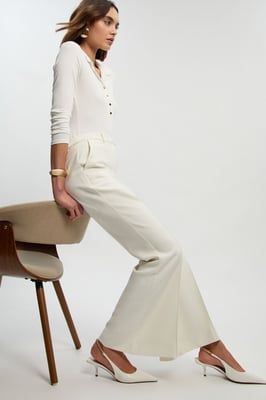Polished Tailored Bootcut Trouser