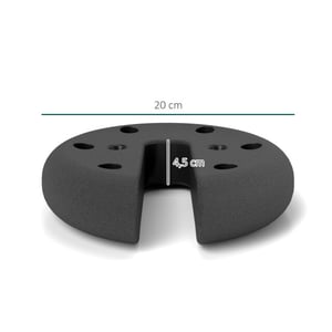 4goodz 4 stuks partytent verzwaring gewichten 2,2 kg per stuk