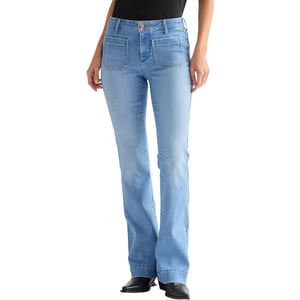 Wrangler Flare 623 hazel light blue denim