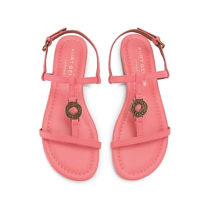 Kurt Geiger London Leather Bromley Flat Sandal Sandals