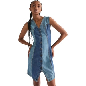 Wrangler Vest dress patchwork