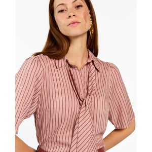 Aaiko Blouse korte mouw veronne stripe 35