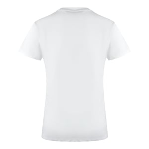 Love Moschino T-shirt Met Opvallend Logo In Wit
