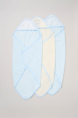 3 Pack Lion Hooded Towels