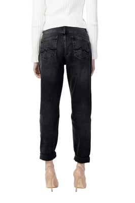 Boyfriend Jeans met Omgeslagen Zoom