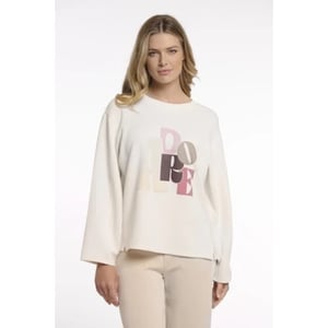 Rino & Pelle Xante.7002621 rino&pelle pullover with print snow white