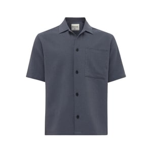 Genti Sunset monogram korte mouw overhemden s4197-2001