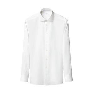 Eton Semi solid cotton lyocell shirt lange mouw overhemden 100015130