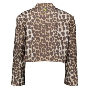 Alix The Label Ladies woves animal cropped blazer blazers 2602402565