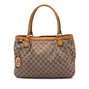 Pre-owned Gg Canvas Sukey Tote