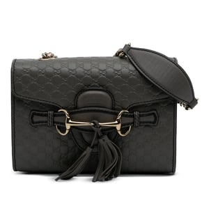 Tweedehands Mini Microguccissima Emily Crossbody