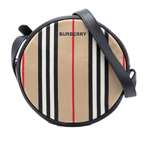 Pre-owned Icon Stripe Canvas Louise Crossbody