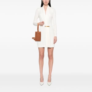 Pre-owned Soft Grained Calfskin Vertical T Pocket Crossbody