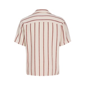 Jack & Jones Overhemden Coba Stripe Resort Shirt Beige