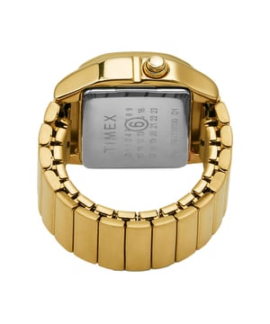 Timex Timex Lab Ring Mm6 Maison Margiela Unisex Horloge Goudkleurig TW2Y50100