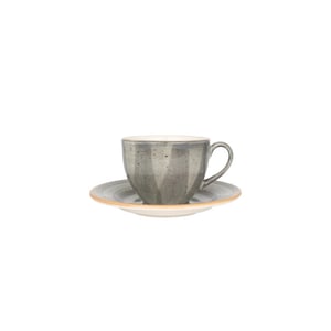 Bonna Thee kopjes & schotel aura space porselein set van 6