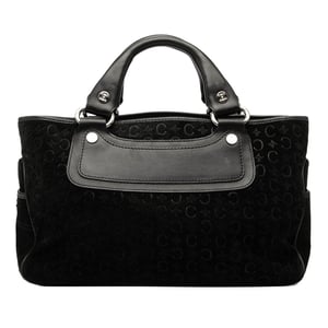 Pre-owned C Macadam Suede Boogie Handbag