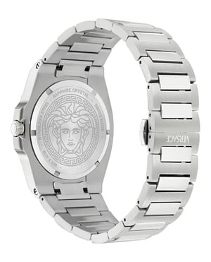 Versace Tolomeo Heren Horloge Zilverkleurig VE0V00125