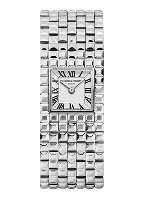 Frédérique Constant Classics Manchette Dames Horloge Zilverkleurig FC-200WR1MC6B