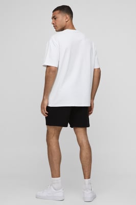 Lightweight Basic Relaxed Fit Short Length Shorts