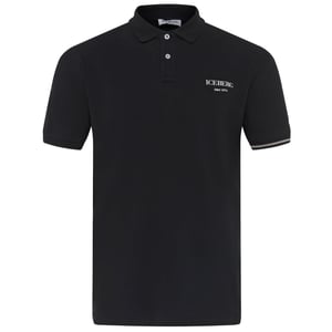 Ice Iceberg Zwarte Poloshirt