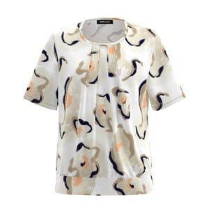 Frank Walder Blouse korte mouw nos716422