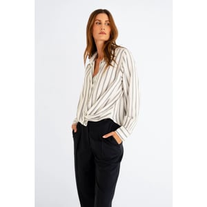 MAICAZZ Sense blouse-silver stripe