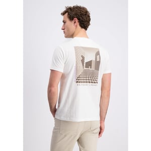 Gabbiano Heren shirt bara 1565111 102 ecru