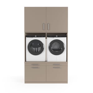 Wasophoogte Wasmachine kast venice – perle