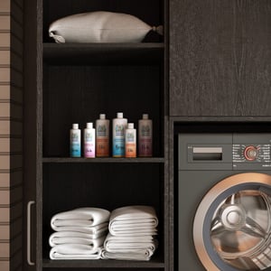 Wasophoogte Wasmachine kast vienna – Ébène