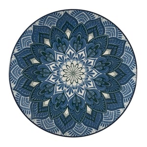 Luzzo ® madala serviesset 4 persoons 12-delig porselein blauw