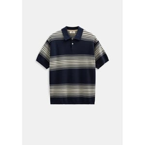 Anerkjendt Akseb stripe polo 902220 sky captain