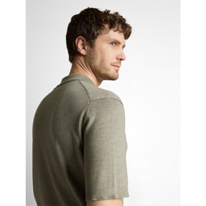 Tom Tailor Cotton silk knit polo