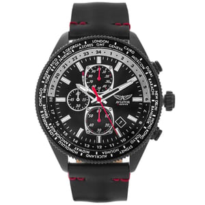Aviator Horloge F-Series Black Eagle AVAW9485 Zwart