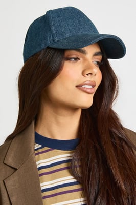 Indigo Denim Washed Cap
