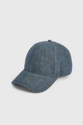 Indigo Denim Washed Cap
