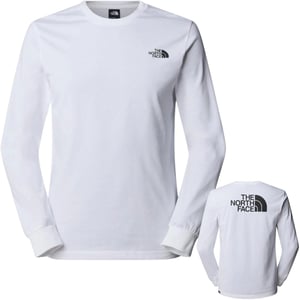 The North Face Mens Long Sleeve Easy T-Shirts White