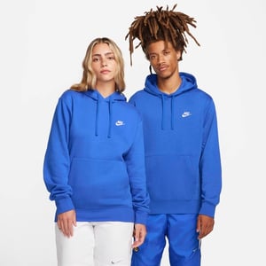 Nike Men's Royal Blue Club Fleece Pullover Hoodie