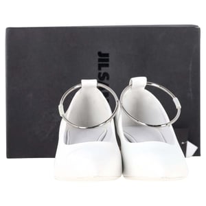 Jil Sander Alima Pumps in White Leather