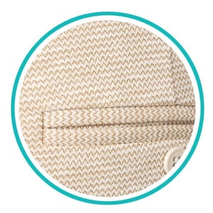Corel Amsterdam Corel broek boa flare jacquard lurex-camel