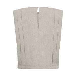 Co'Couture Mavacc padded pleat top