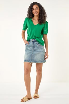 Ric Rac Trim T-Shirt