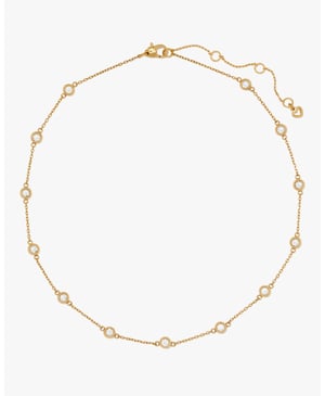 Set In Stone Station Necklace