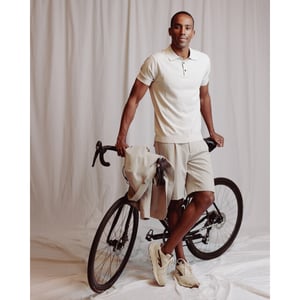 Born with Appetite Polo heren wolf knitted polo ss bwa26106wo51/1002