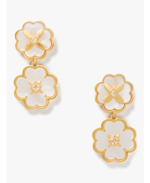 Heritage Bloom Drop Earrings