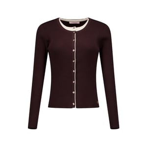 Studio Anneloes sienna cardigan 13603 8700 espresso