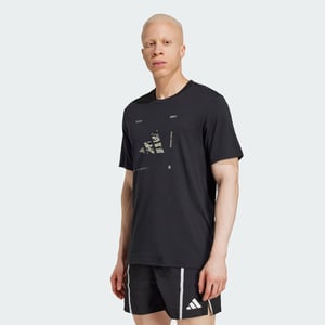 Climacool Training Camo Logo Graphic Tee
